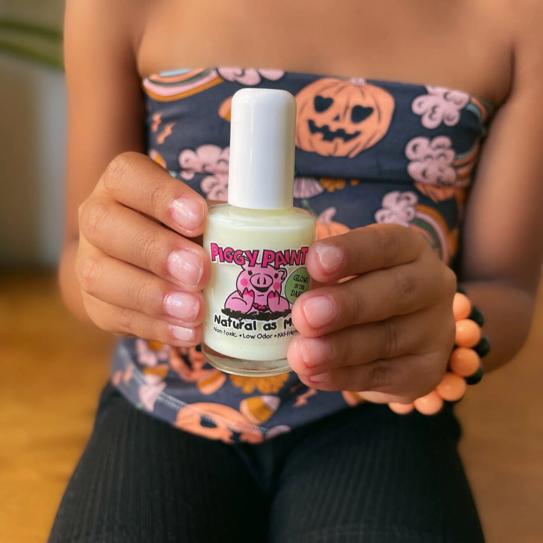 Piggy Paint Water-Based Nail Polish (Radioactive Glow-In-The-Dark)