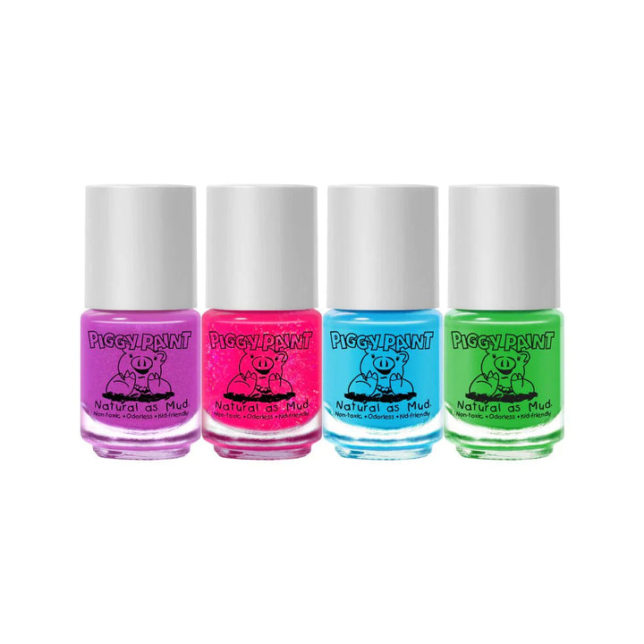 Piggy Paint Water-Based Nail Polish Set (Rainbow Box)