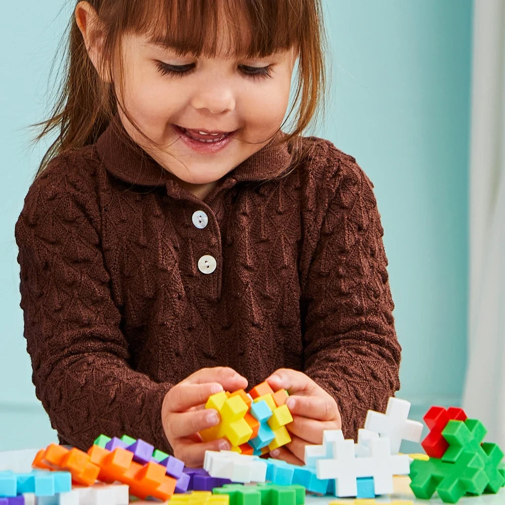 Plus-Plus BIG 100-piece set (Rainbow Mix)