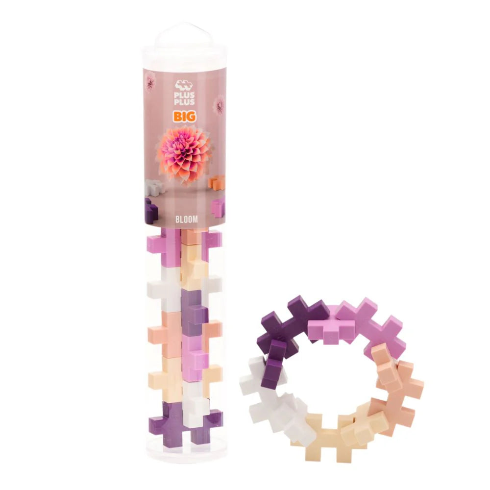 Plus-Plus BIG Tube 15-piece (Bloom)