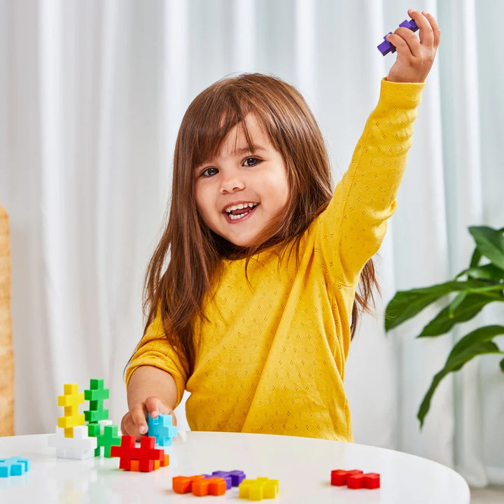 Plus-Plus BIG Tube 15-piece (Rainbow)