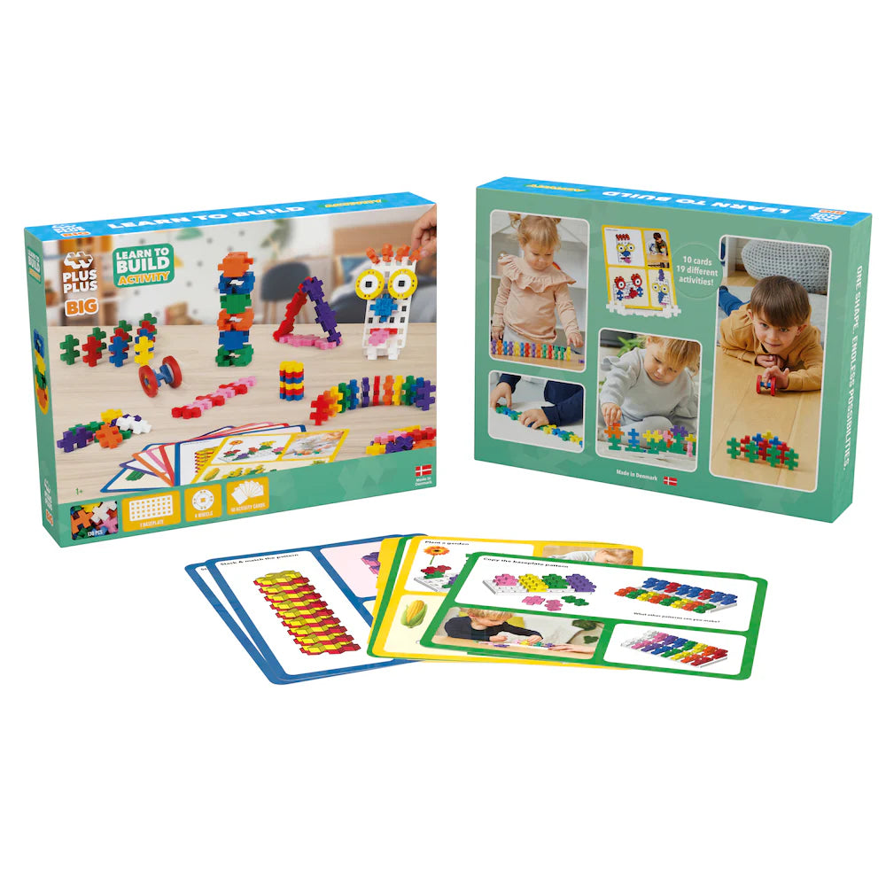 Plus-Plus Learn to Build BIG Educational Activity Set