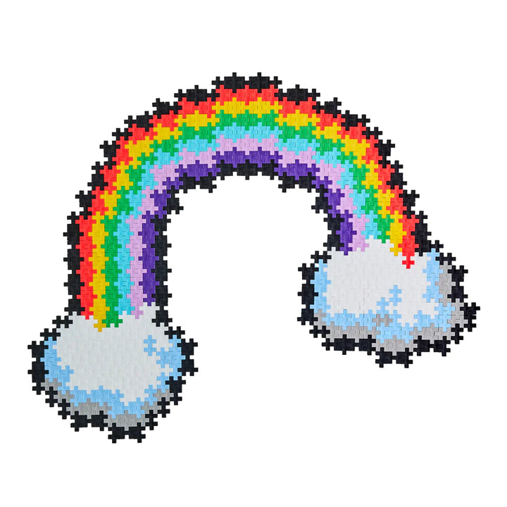 Plus-Plus Puzzle By Number 500-piece (Rainbow)