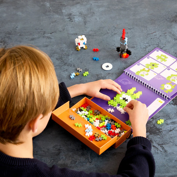 Plus-Plus Puzzle By Number Activity Pad (Space)