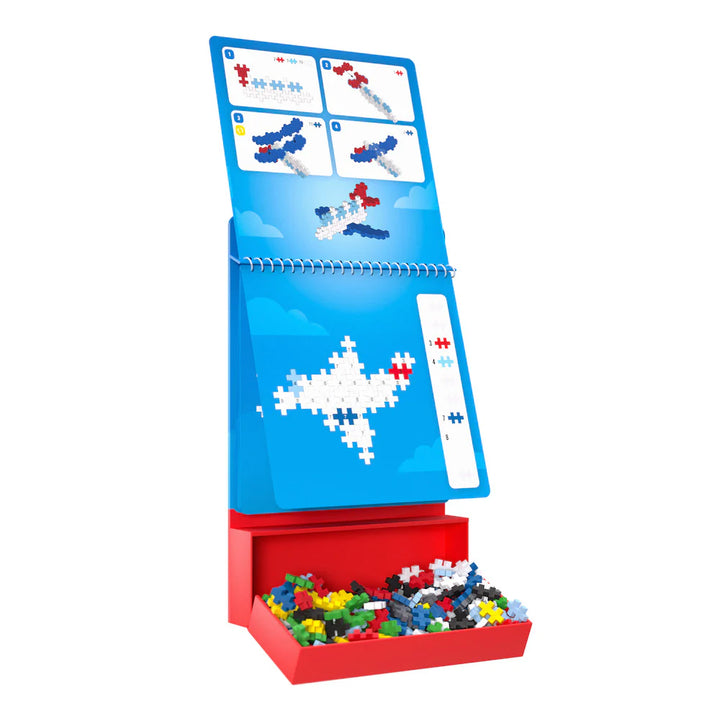 Plus-Plus Puzzle By Number Activity Pad (Transportation)