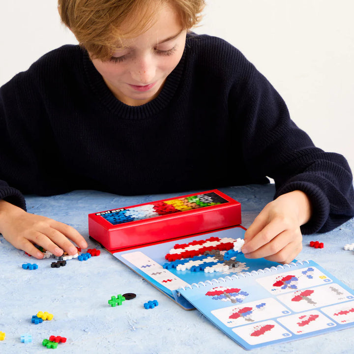 Plus-Plus Puzzle By Number Activity Pad (Transportation)