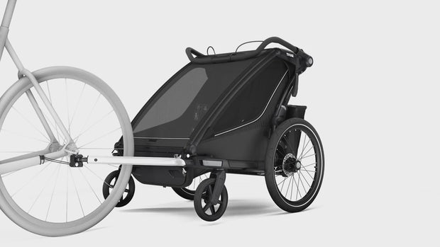 Thule Chariot Sport 2 double (Black) - babyandme.ca – babyandme.ca