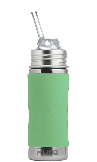 Pura 325ml Straw Bottle (Moss)