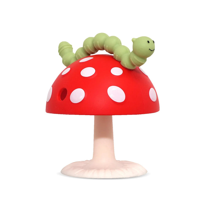 Razbaby Chompy Mushroom Grip Silicone Teether