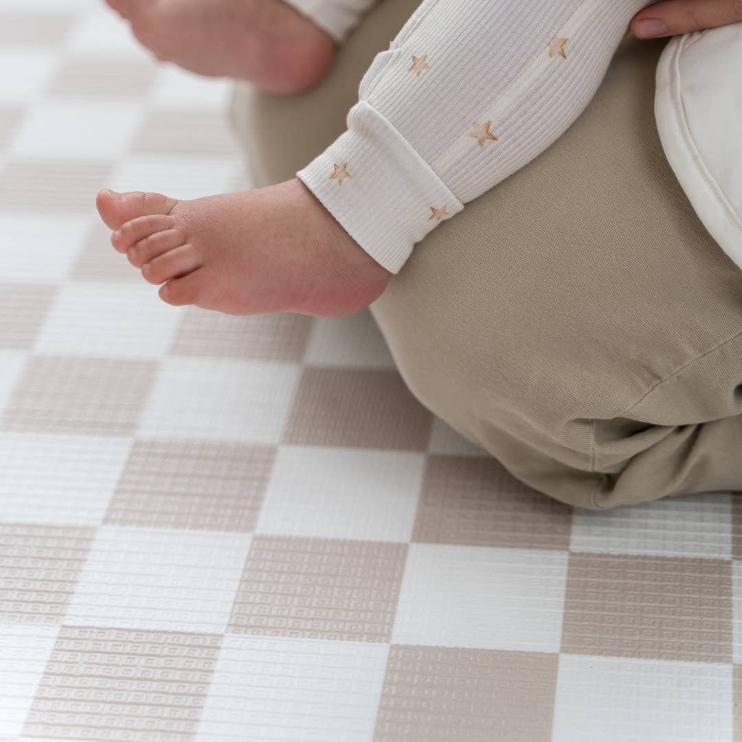 Townsend Avenue Reversible Foam Play Mat (Check/Crosses)