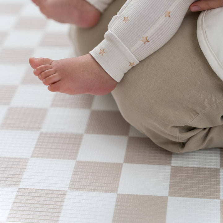 Townsend Avenue Reversible Foam Play Mat (Check/Crosses)
