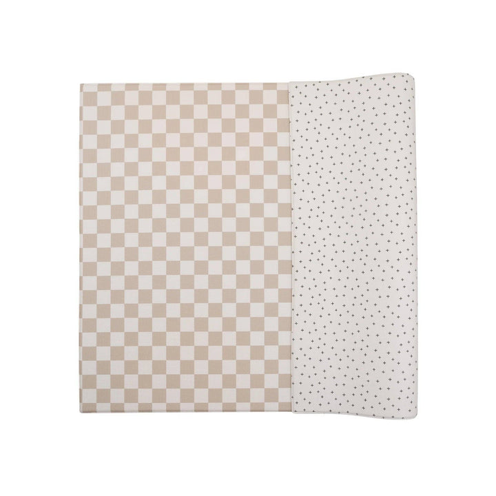 Townsend Avenue Reversible Foam Play Mat (Check/Crosses)