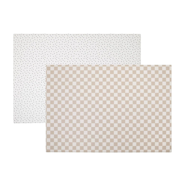 Townsend Avenue Reversible Foam Play Mat (Check/Crosses)