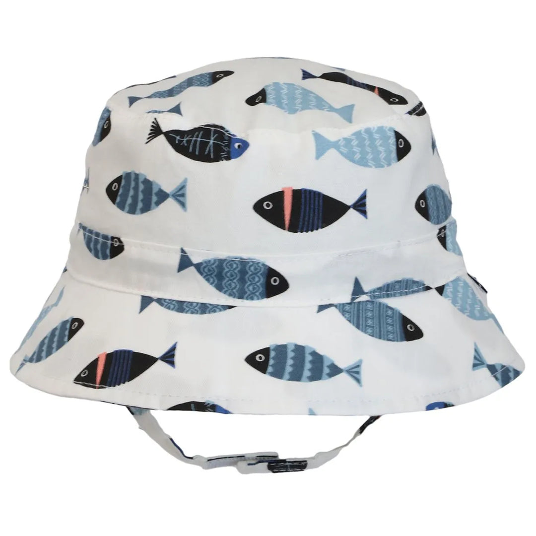 Calikids S2122 Light Weight Bucket Hat (Fish)