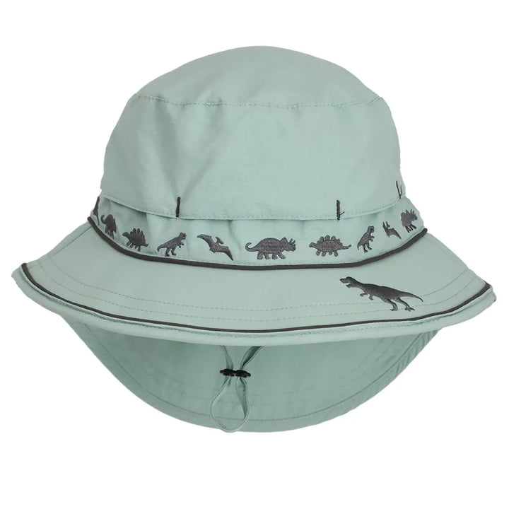 Calikids S2408 UV Dino Hat (Sage)