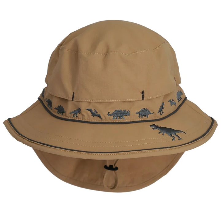 Calikids S2408 UV Dino Hat (Sand)