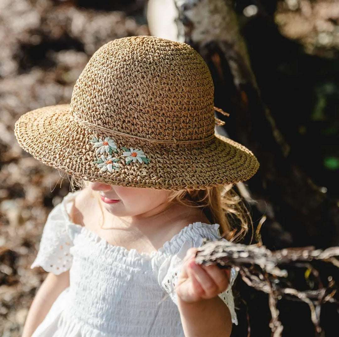 Calikids S2428 Rafia Hat (Tan)