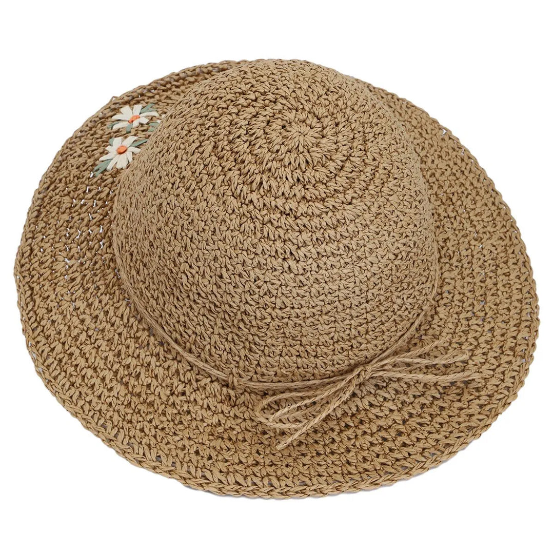 Calikids S2428 Rafia Hat (Tan)