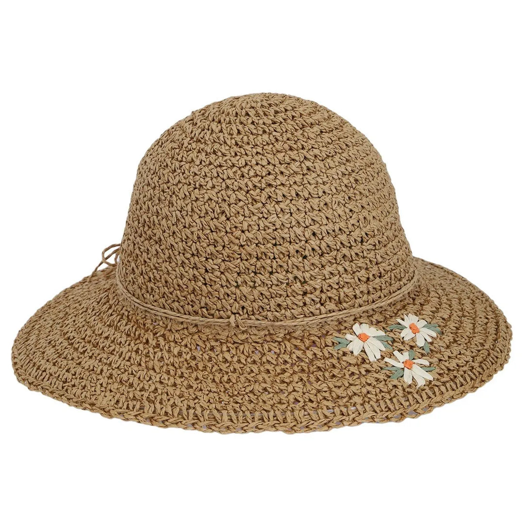 Calikids S2428 Rafia Hat (Tan)