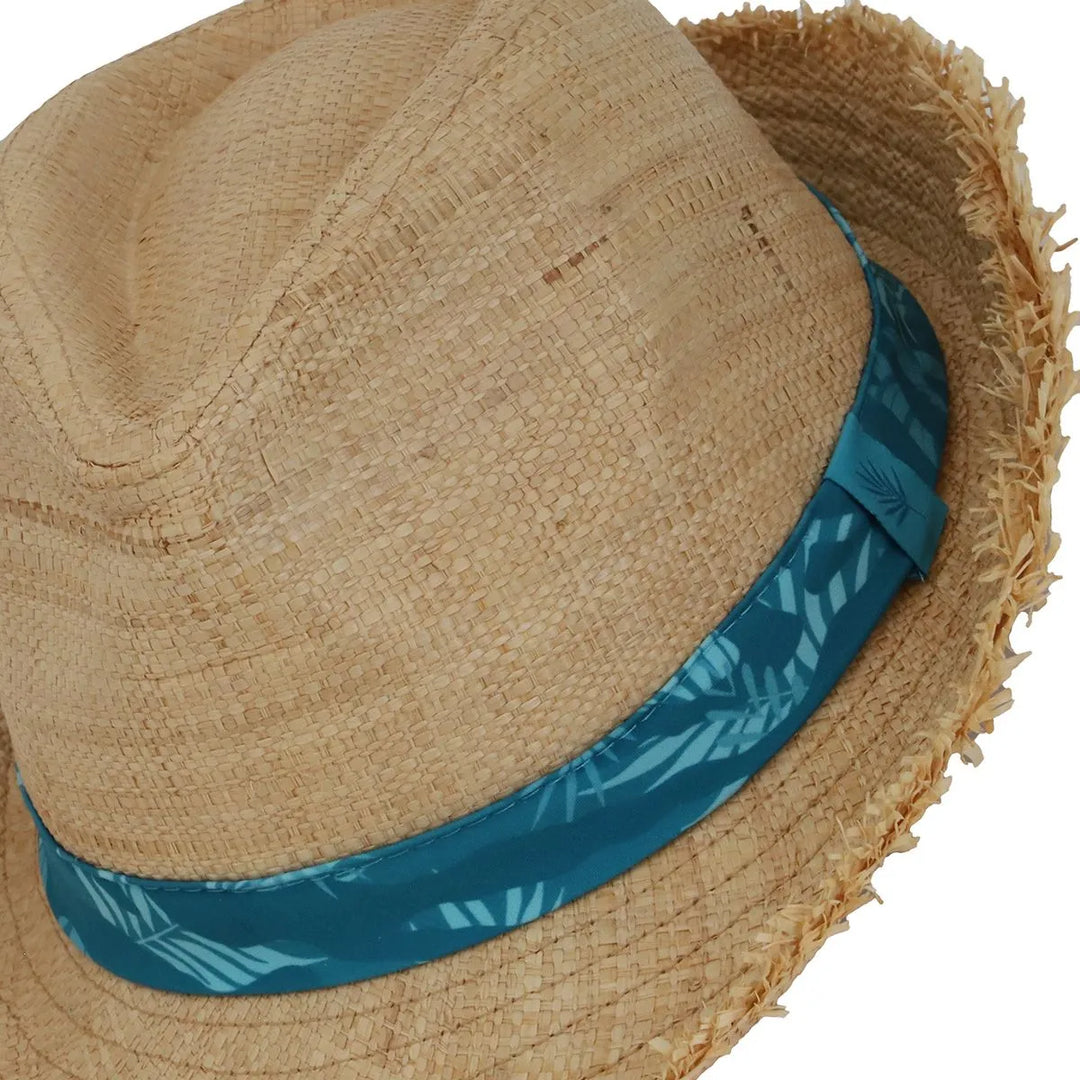 Calikids S2429 Rafia Fedora (Sand)