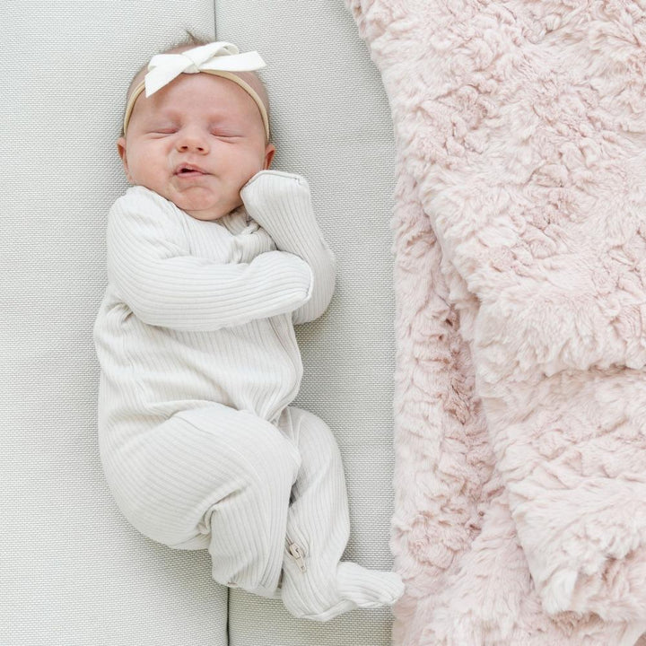 Saranoni Dream Receiving Blanket (Blush)