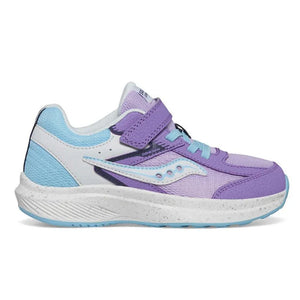 Saucony Kid's Cohesion KDZ A/C Sneaker (Purple/Blue)