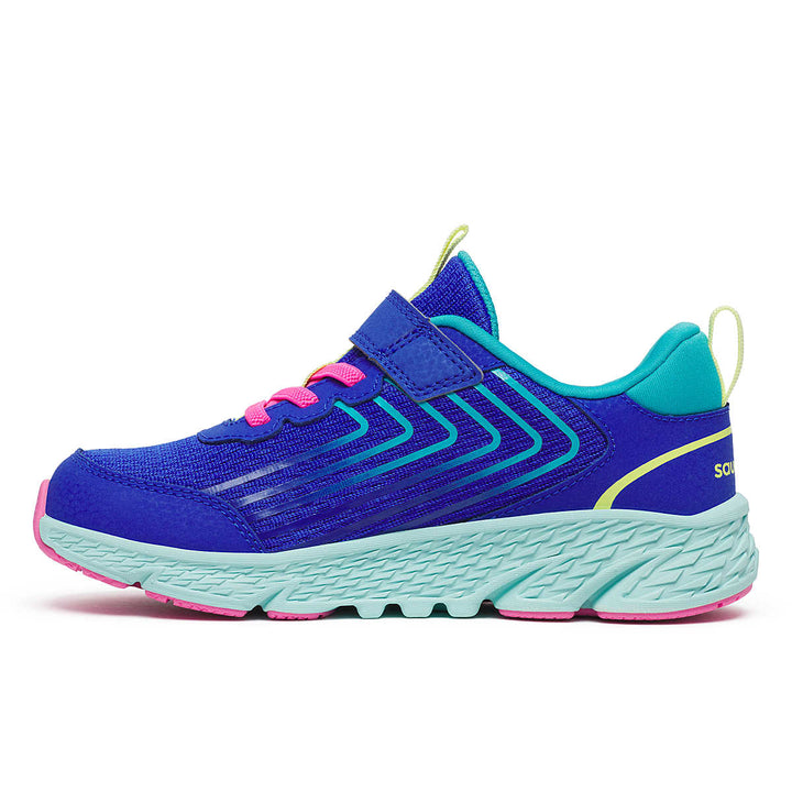 Saucony Kid's Wind 3.0 A/C Sneaker (Purple/Turquoise)