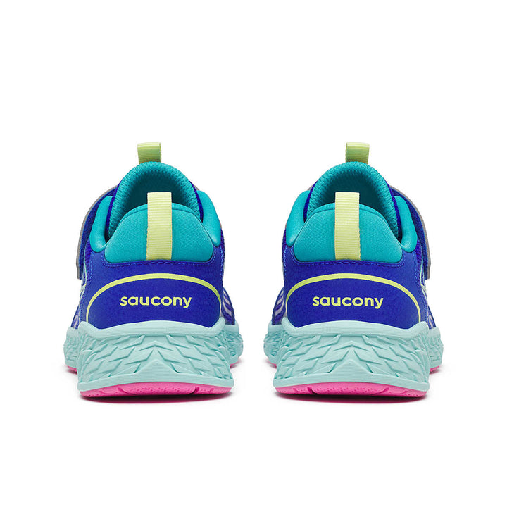 Saucony Kid's Wind 3.0 A/C Sneaker (Purple/Turquoise)