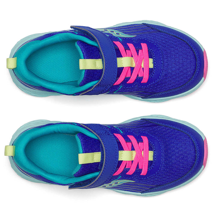 Saucony Kid's Wind 3.0 A/C Sneaker (Purple/Turquoise)
