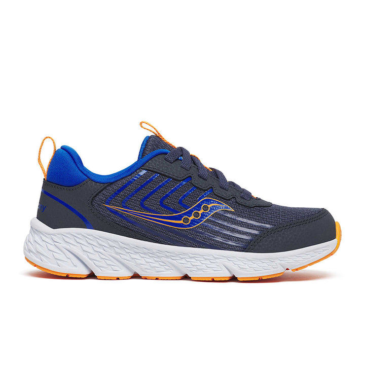Saucony Kid's Wind 3.0 A/C Sneaker (Navy/Peel)