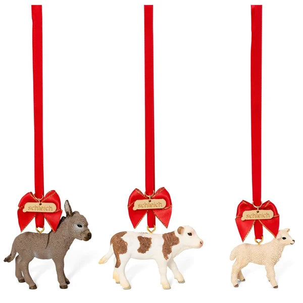 Schleich Holiday Ornament (Festive Farm Friends)