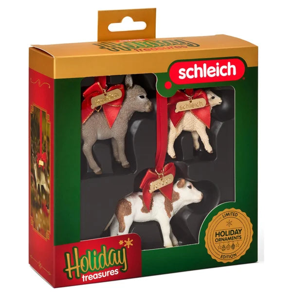 Schleich Holiday Ornament (Festive Farm Friends)