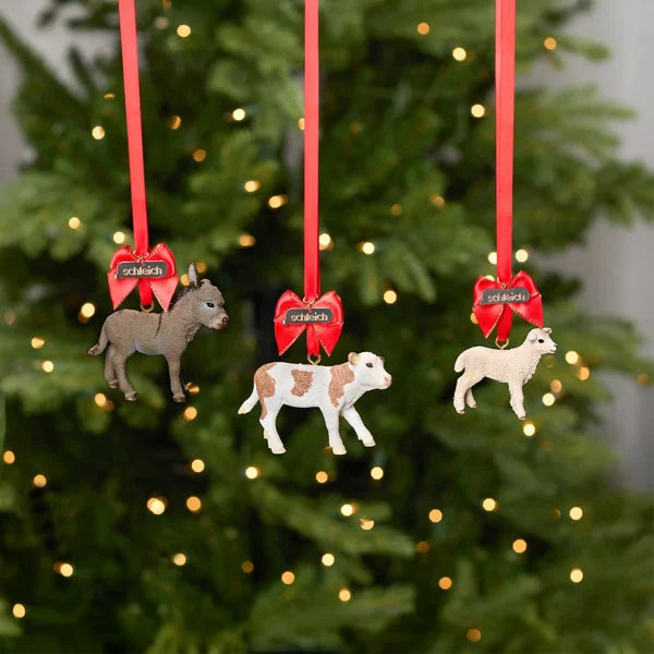 Schleich Holiday Ornament (Festive Farm Friends)