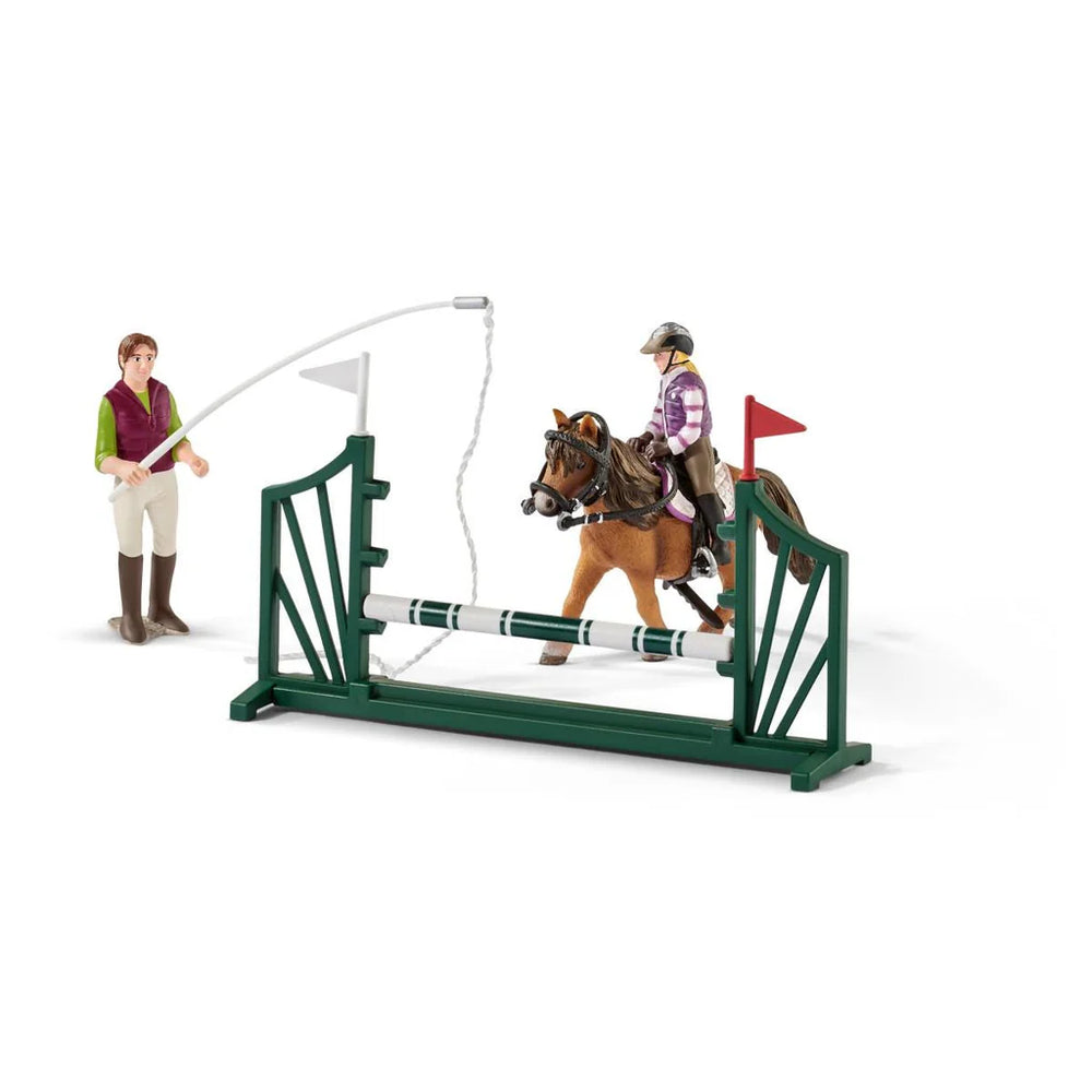 Schleich 42389 Horse Club Riding School With Riders And Horses