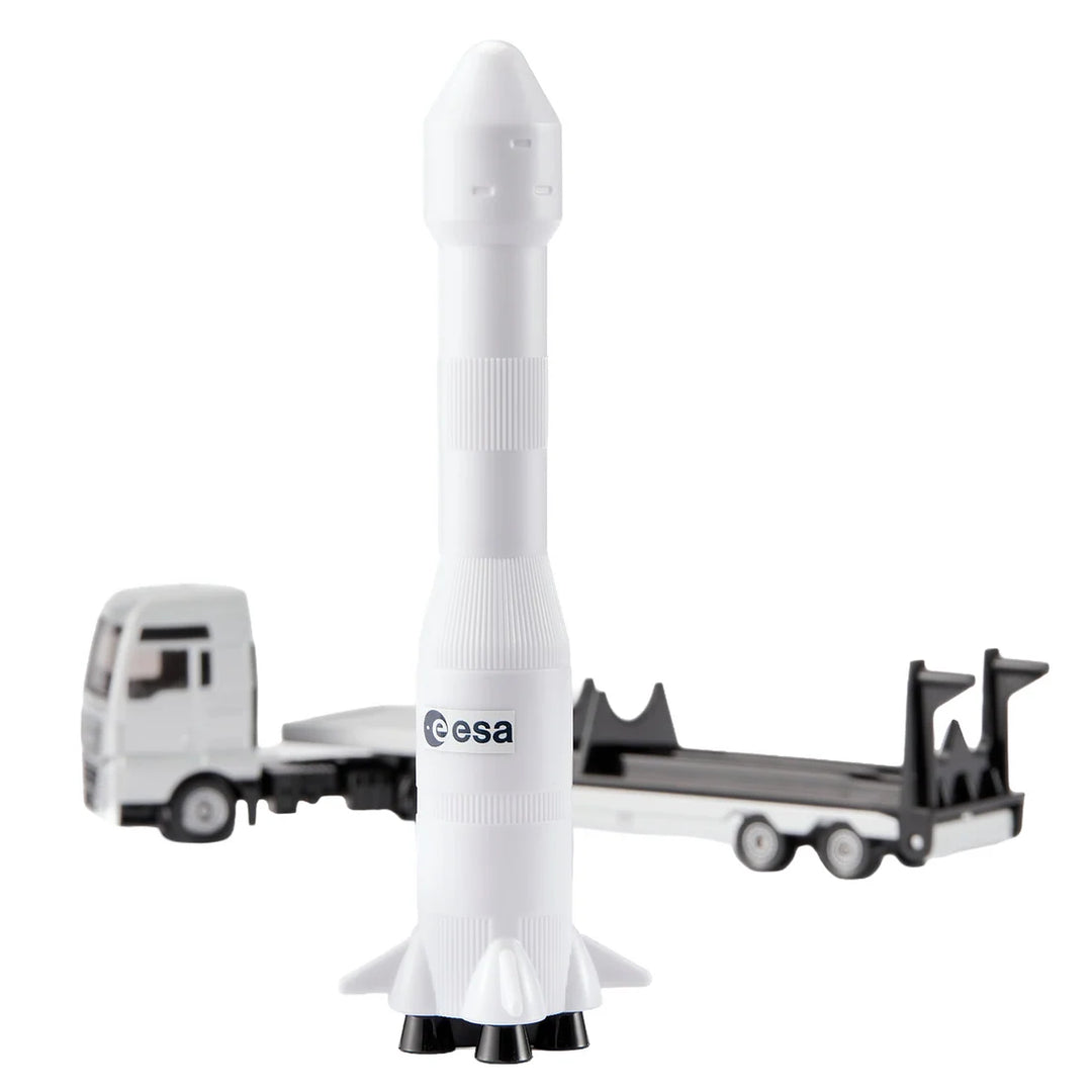 Siku Truck with ESA Rocket (1:87)