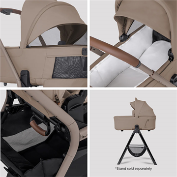 Silver Cross Breez Compact Bassinet (Champagne)