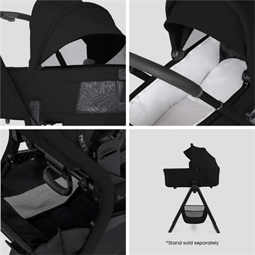Silver Cross Breez Compact Bassinet (Onyx)