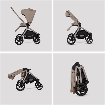 Silver Cross Breez Compact Stroller (Champagne)