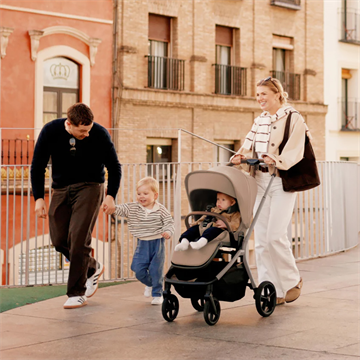 Silver Cross Breez Compact Stroller (Champagne)