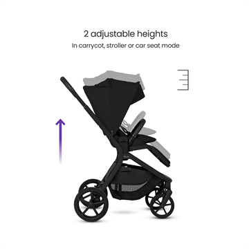 Silver Cross Breez Compact Stroller (Onyx)