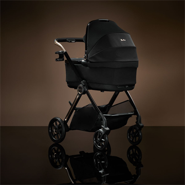 Silver Cross Reef 2 First Bed Folding Bassinet (Espresso)