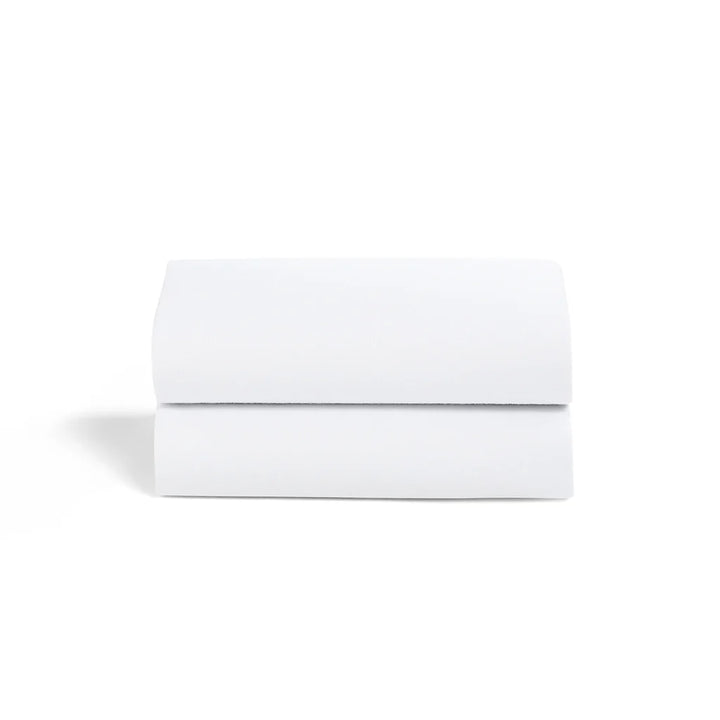 Snuz Snuzpod 5 Fitted Sheets 2pk (White)