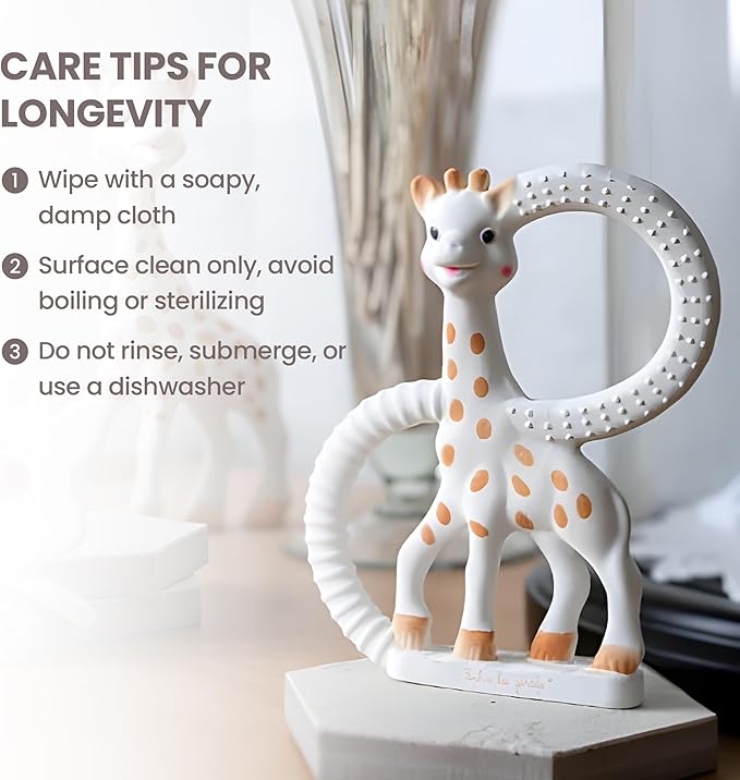 Sophie So Pure Teething Ring (Very Soft)