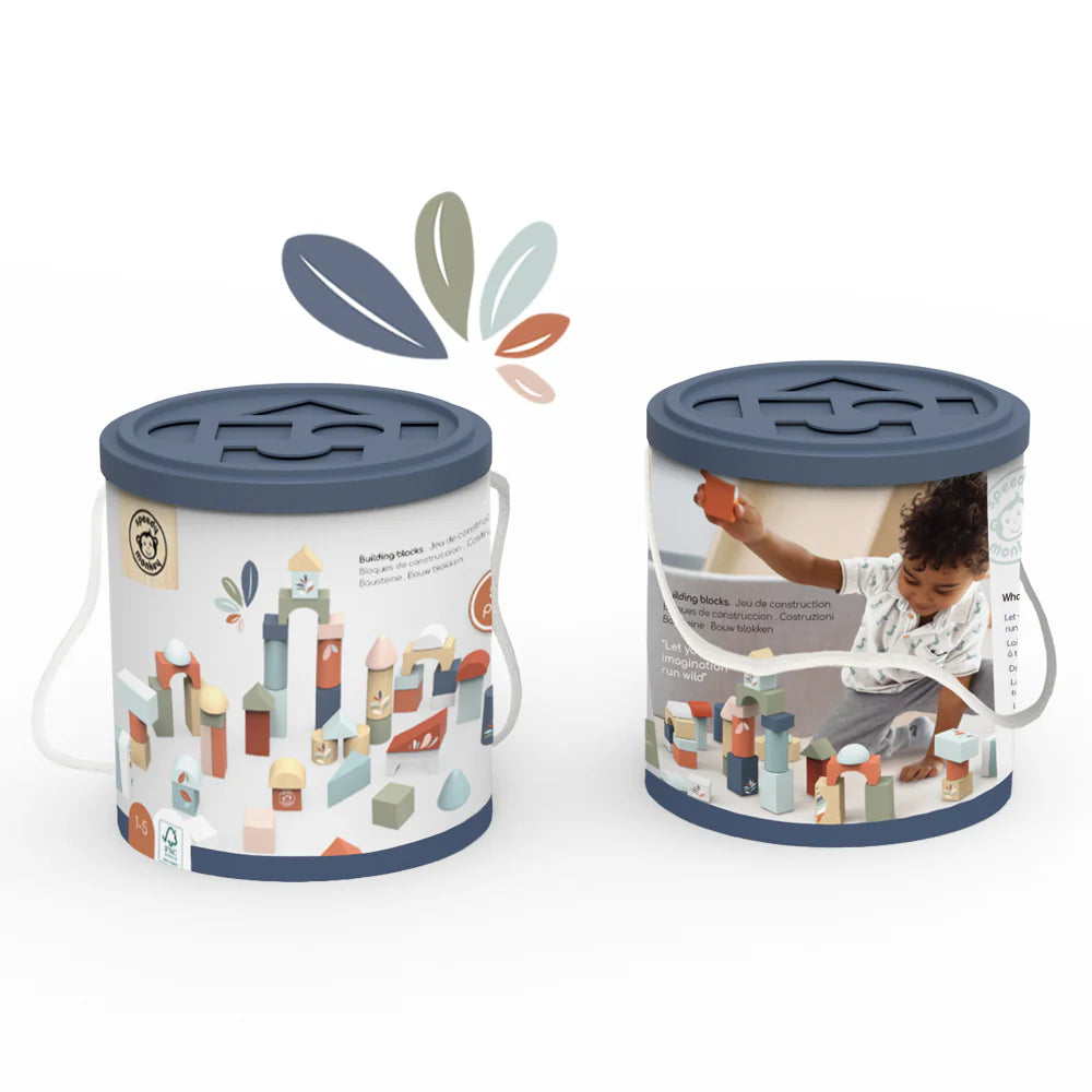 Speedy Monkey Building Blocks (50 pieces)