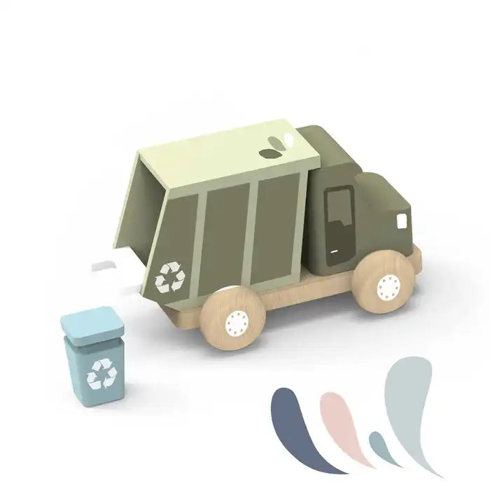 Speedy Monkey Garbage Truck
