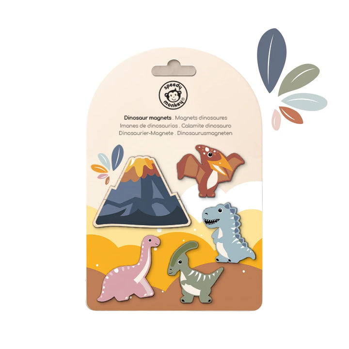 Speedy Monkey Magnets (Dinosaur)