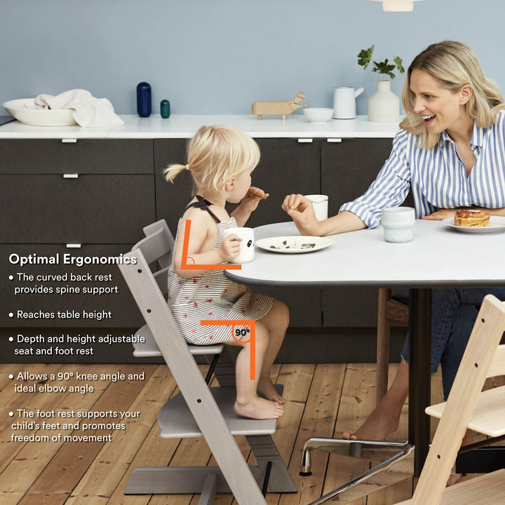 Stokke Tripp Trapp High Chair 2 Set (Vanilla White/Beige)