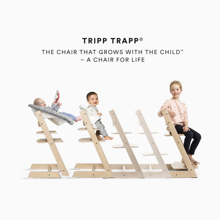 Stokke Tripp Trapp High Chair 2 Set (Vanilla White/Beige)