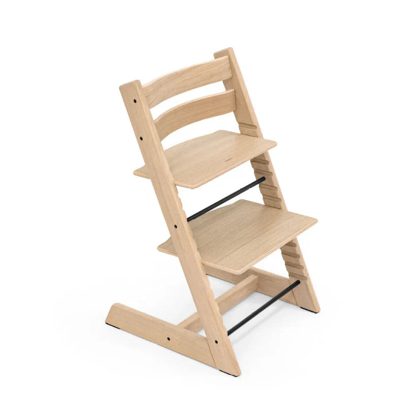 Stokke Tripp Trapp High Chair 2 Cushion, Tray, &amp; Newborn Set (Natural/Nordic Grey)