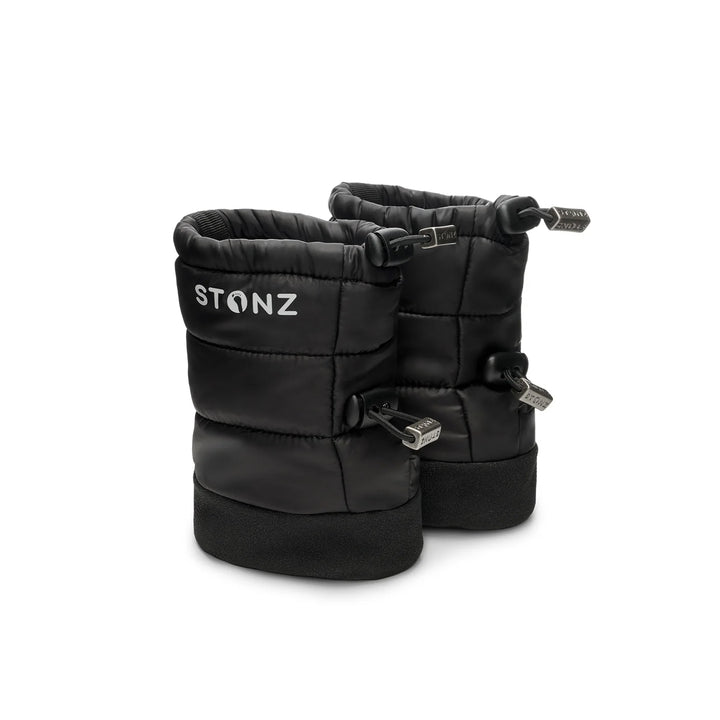 Stonz Baby Puffer Booties (Black)